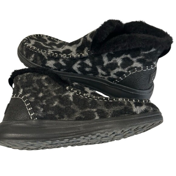 Hey Dude Leopard Print Ankle Booties - Picture 9 of 11